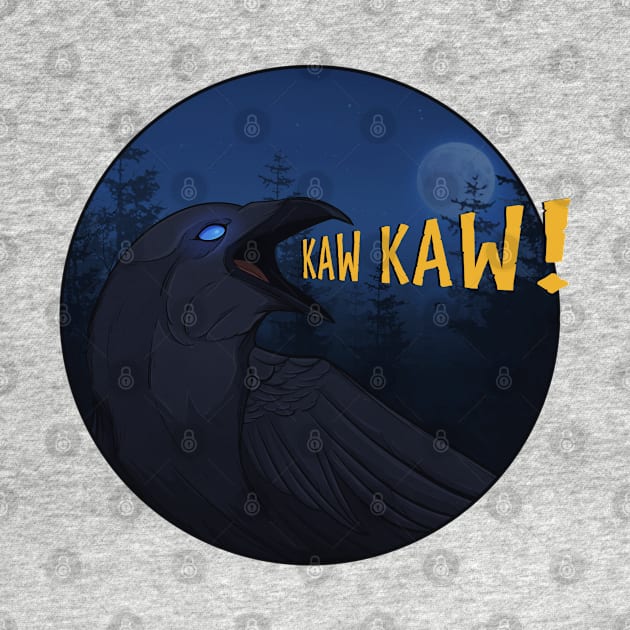 Valheim Hugin - Kaw Kaw! by Artistic Imp